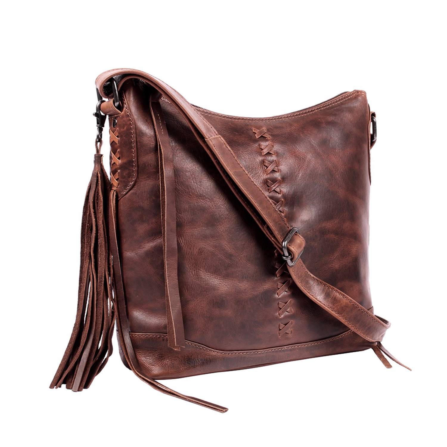 Concealed Carry Bag for Women - Brooklyn Tote by Lady Conceal Mahogany