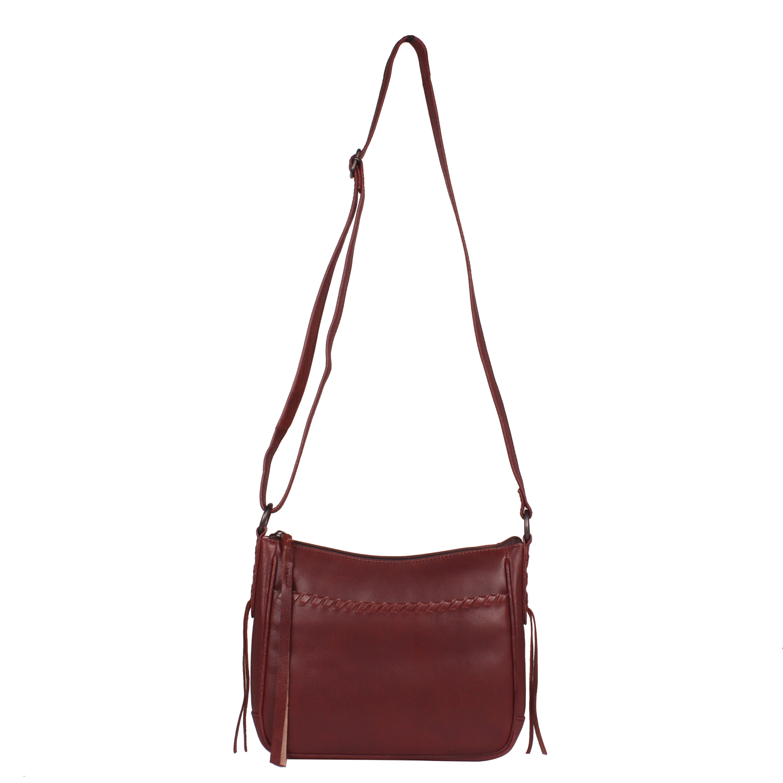 Concealed Carry Callie Leather Crossbody in Mahogany – Shotguns for ...